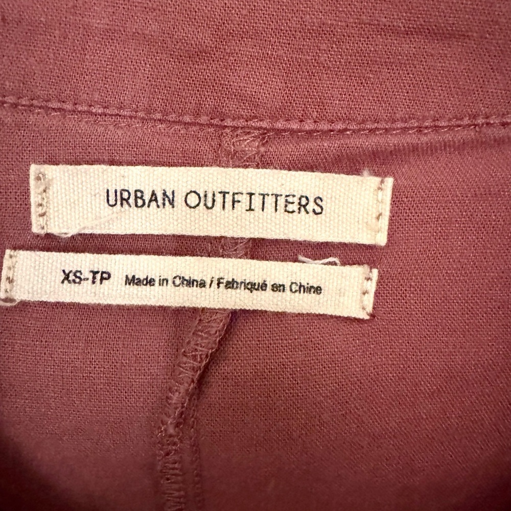 Urban Outfitters Natalie Linen-Blend Shirt Dress - Picture 7 of 8